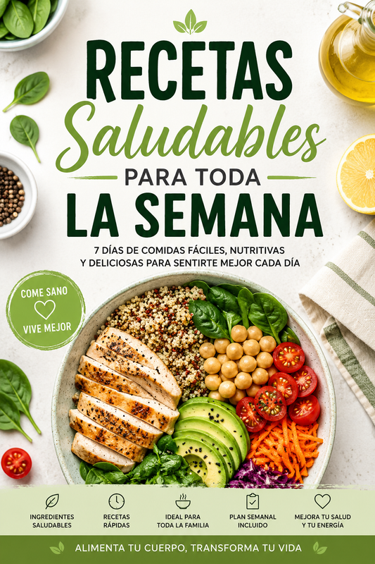 Recetas saludables para toda la semana